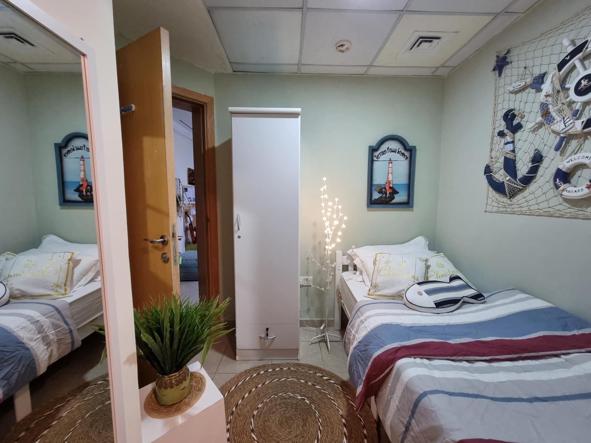 Green Sky Hostel Дубай Номер фото